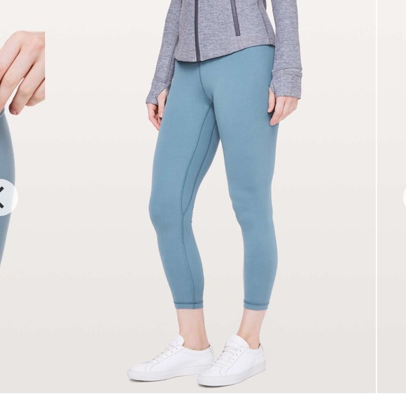lululemon athletica Pants - lululemon align leggings size 8 blue slate